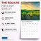 Plato; Sunsets | 2027 12 x 24 Inch (Hanging) Monthly Square Wall Calendar | Foil Stamped Cover; Category:Wall Calendars; Image:7